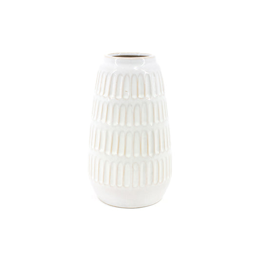 PAF41176 - Large White Ceramic Vase 