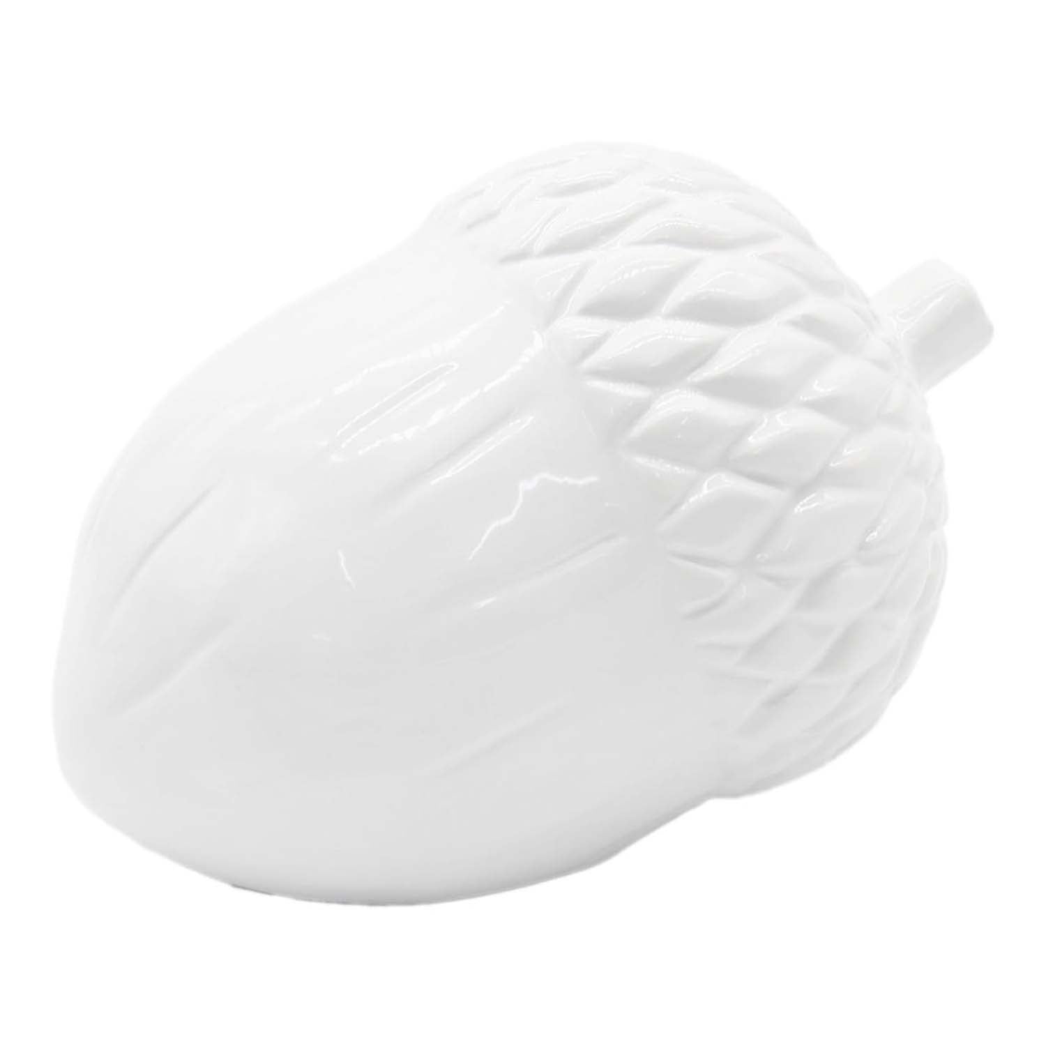 PFF58064 - Large White Porcelain Acorn