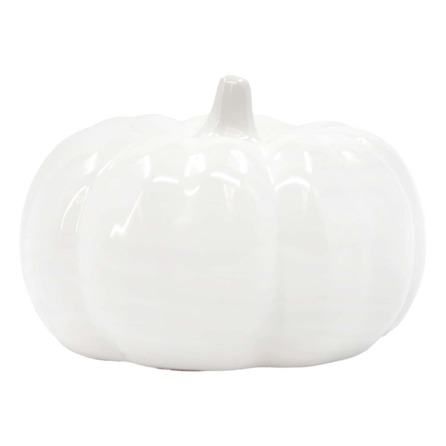 PFF58068 - Large White Porcelain Pumpkin