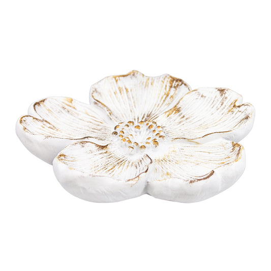 RAF34030 - Wood Style Resin Flower Plate 