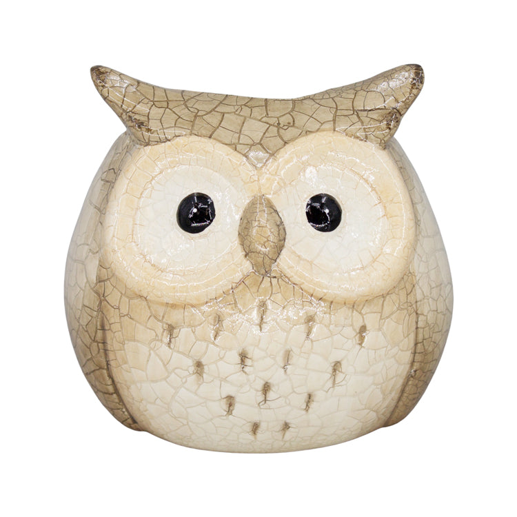 RAF34695 - Little Ceramic Owl Planter 