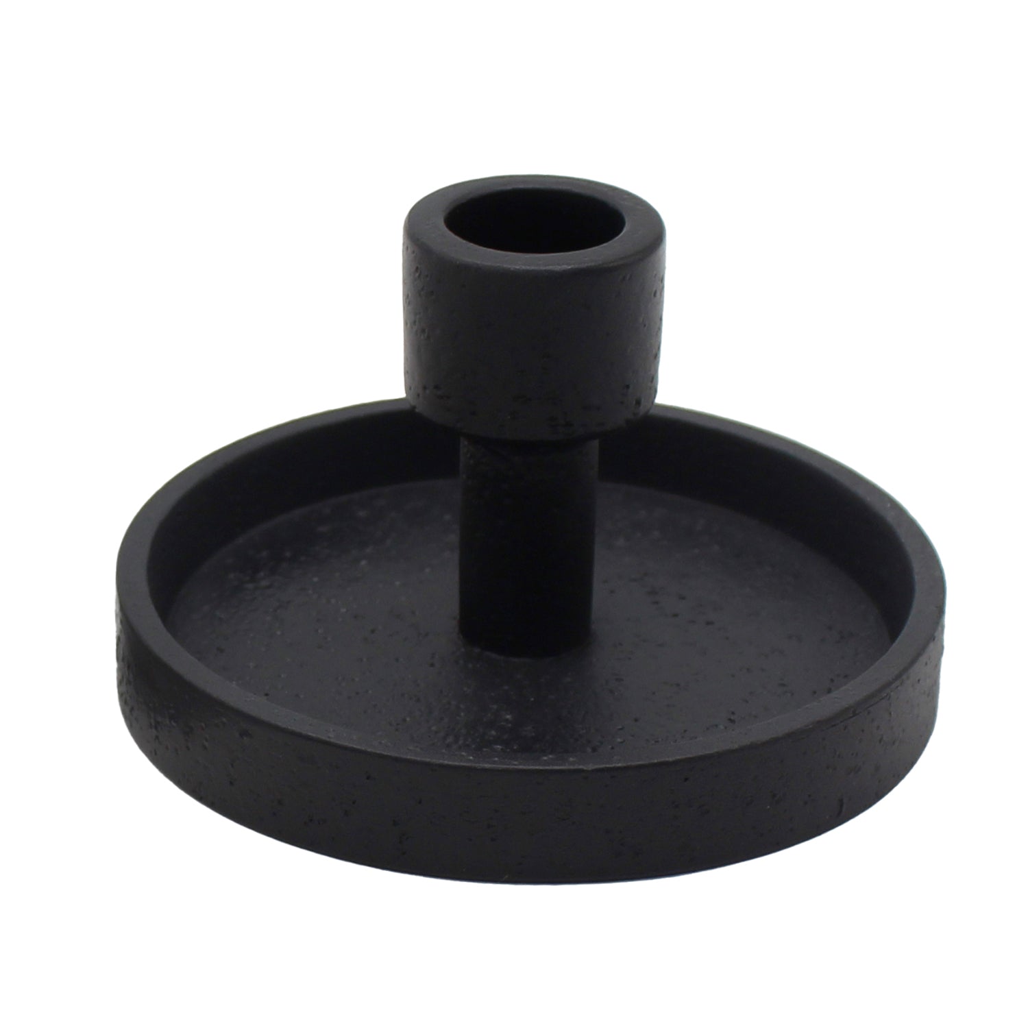 RAF57239 - Wide Bottom Black Taper Holder