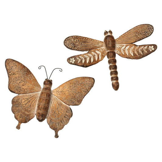 RAF57718-2A - 2 Assorted Butterfly and Dragonfly