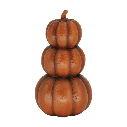 RFF42210 - Wood Look Resin Pumpkin Stack