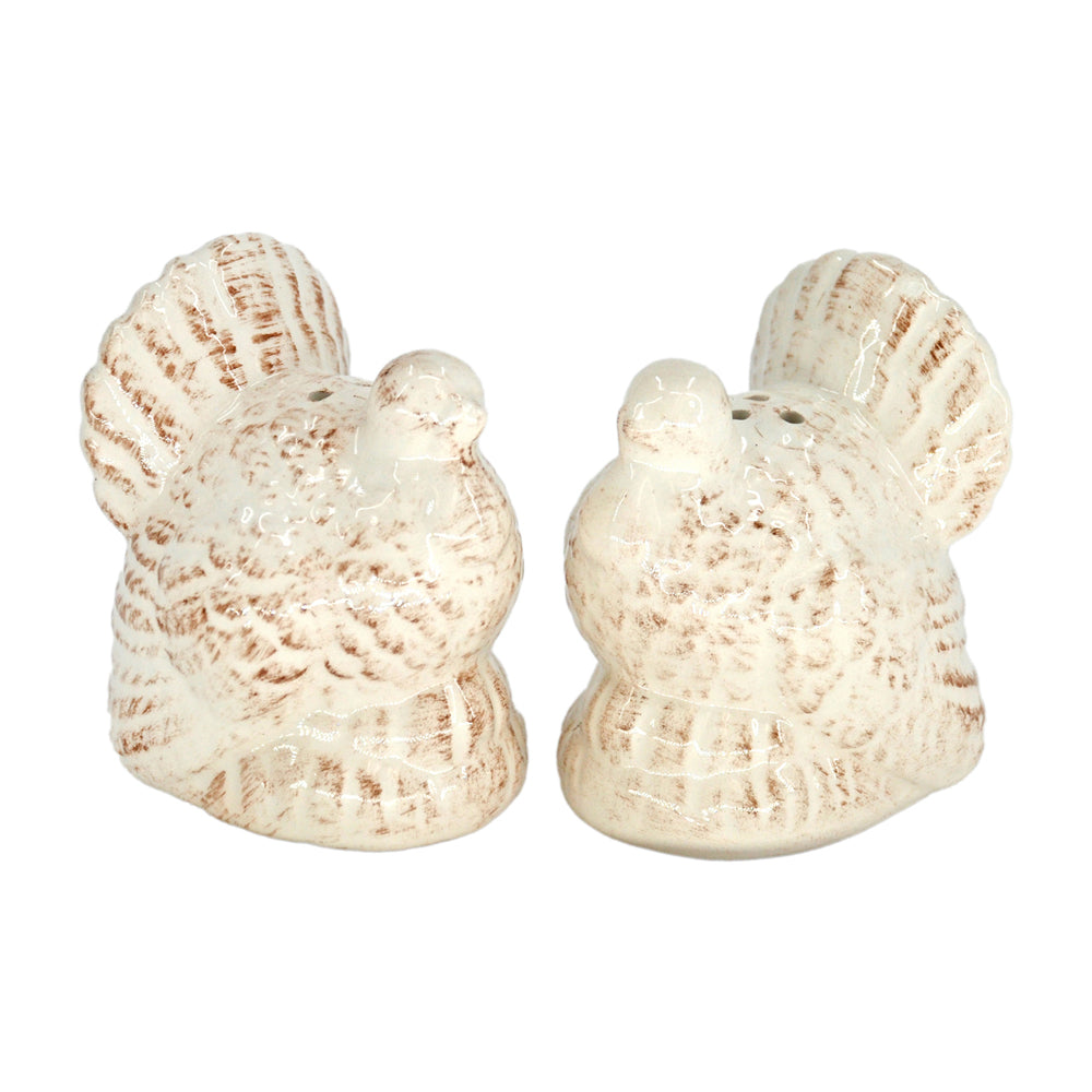 RFF42361-2A - 2 Assorted Porcelain Salt and Pepper Shakers
