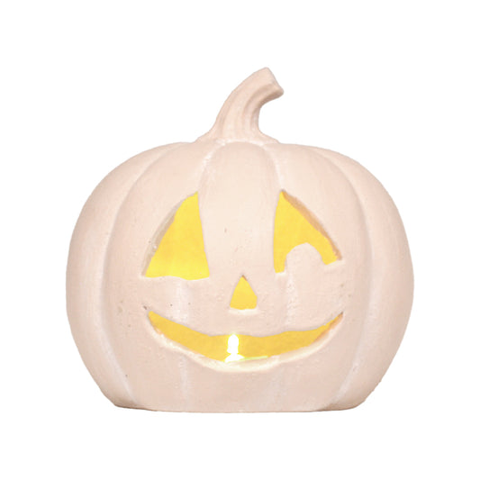 RFF42650 - Lighted Short Resin Jack O Lantern