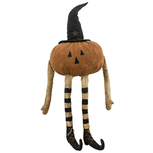 TDF68373 - LED Pumpkin Man with Witch Shoes 