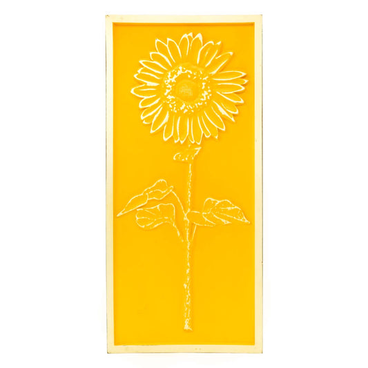 WAF57705 - Yellow Rectangular Sunflower Sign