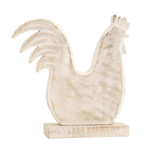 WAI57574 - Wood Hen on Stand