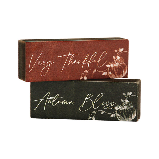 WFF42658-2A - 2 Assorted October Sky Mini Blocks