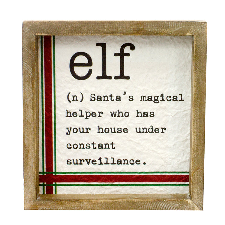 WXF13678 - Elf Sign 