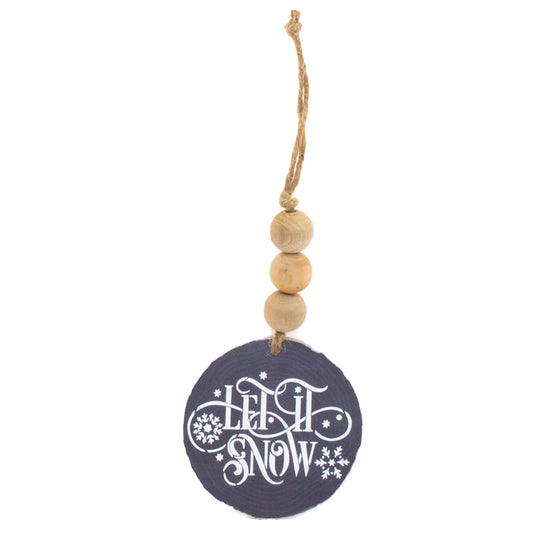 WXF13697 - Let it Snow Bead Hanger 