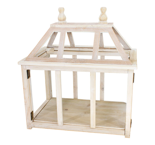 WXF26853 - Wood Frame House Lantern 