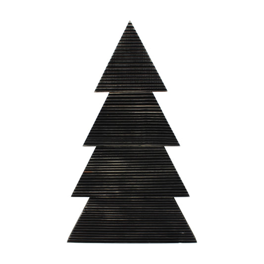 WXF43095 - 18 inch Black Ridged Wood Tree