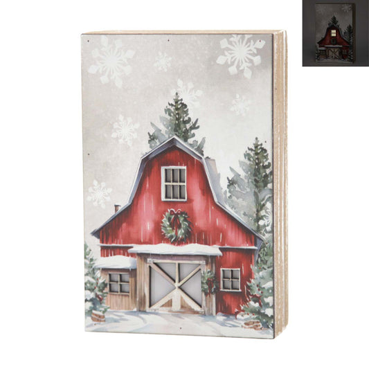 WXF59845 - Winter Barn Block