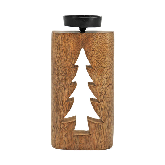 WXI43504-MD - Medium Tree Post Votive Holder