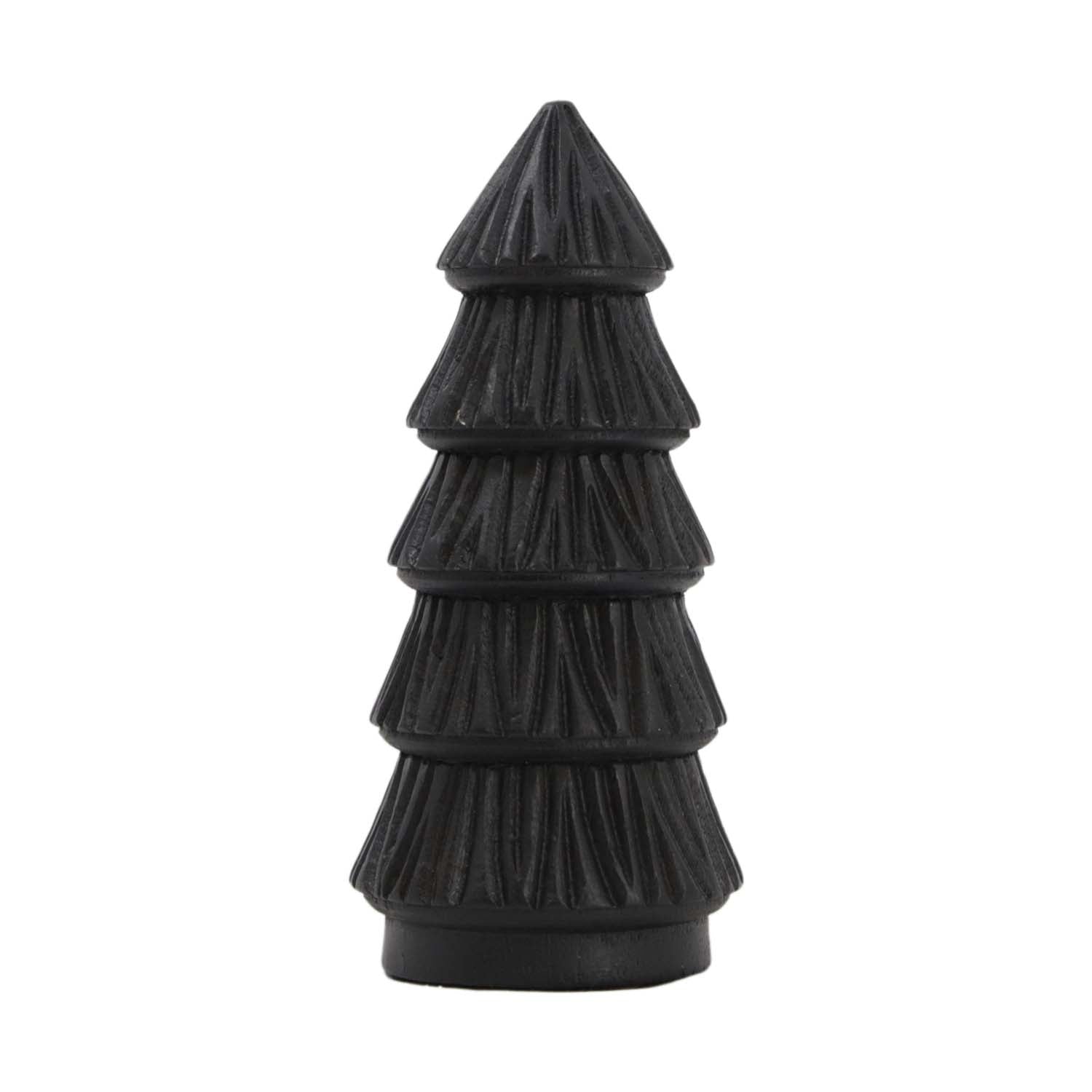 WXI59525-MD - Medium Black Tiered Tree