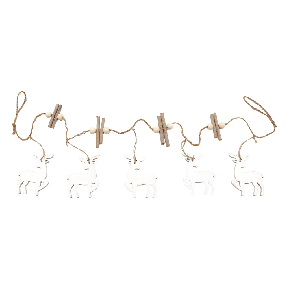 WXQ43338 - Deer Rope Garland
